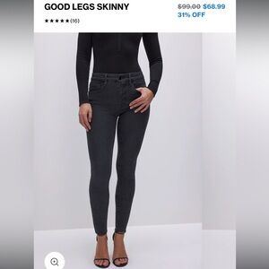Good American Black Jeans